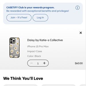 NIB iPhone15 pro max Casetify Case : Katie’s Collective